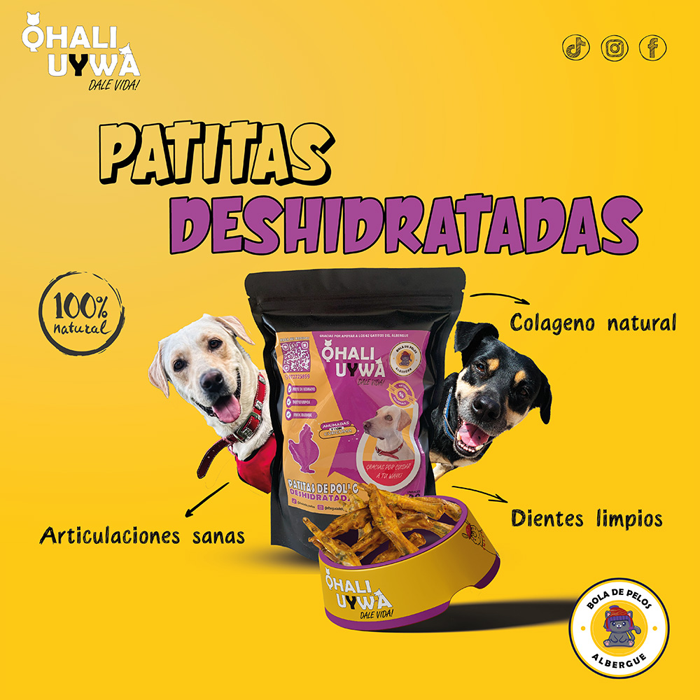 Patitas Deshidratadas